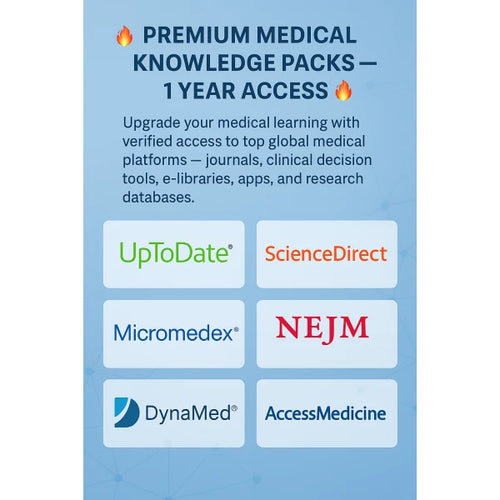 PREMIUM MEDICAL Accounts Pack  1 YEAR ACCESS