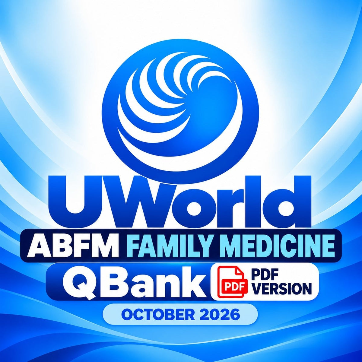 UWorld ABFM Family Medicine QBank 2026 – PDF Edition System wise
