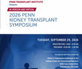 Penn Medicine Penn Kidney Transplant Symposium 2026